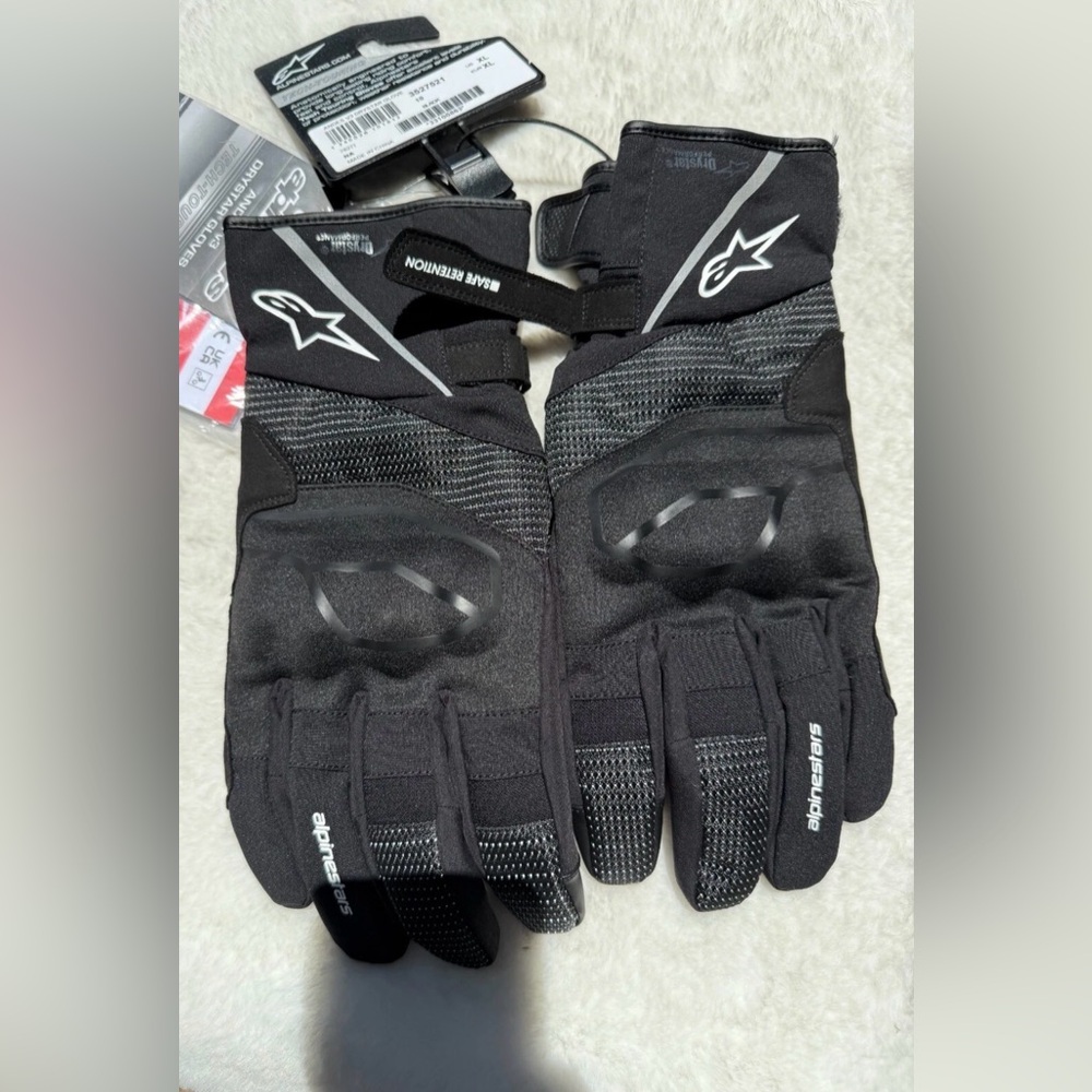 Alpinestars Black Riding Gloves